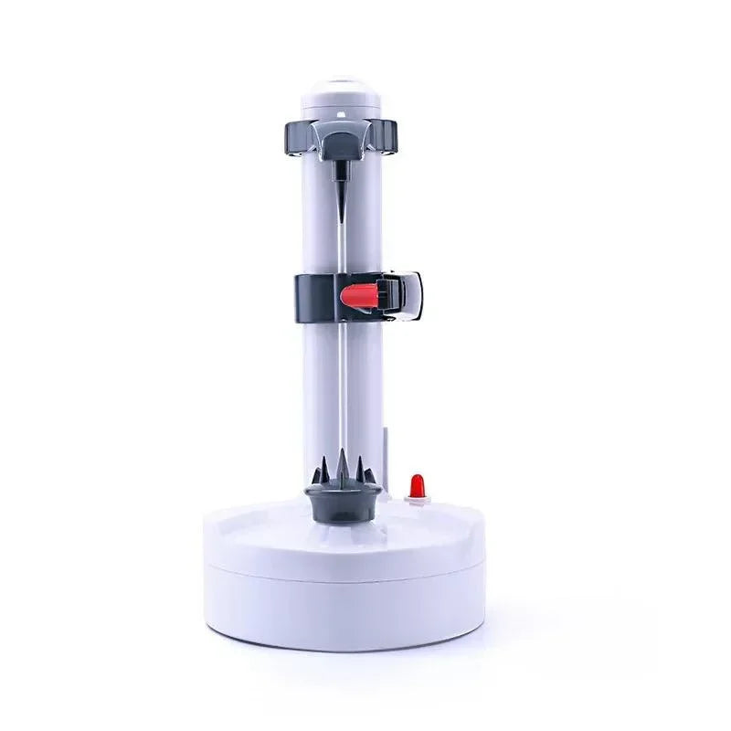 Effortless Peeling with the Multifunction Stainless Steel Electric Peeler - Includes Three Spare Blades for Perfectly Peeled Fruits and Vegetables