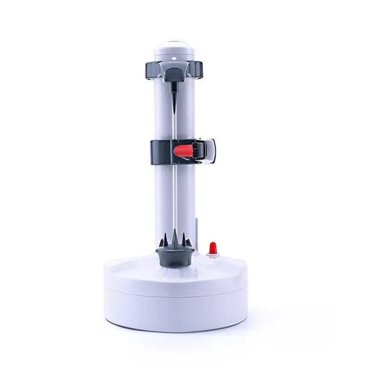 Effortless Peeling with the Multifunction Stainless Steel Electric Peeler - Includes Three Spare Blades for Perfectly Peeled Fruits and Vegetables
