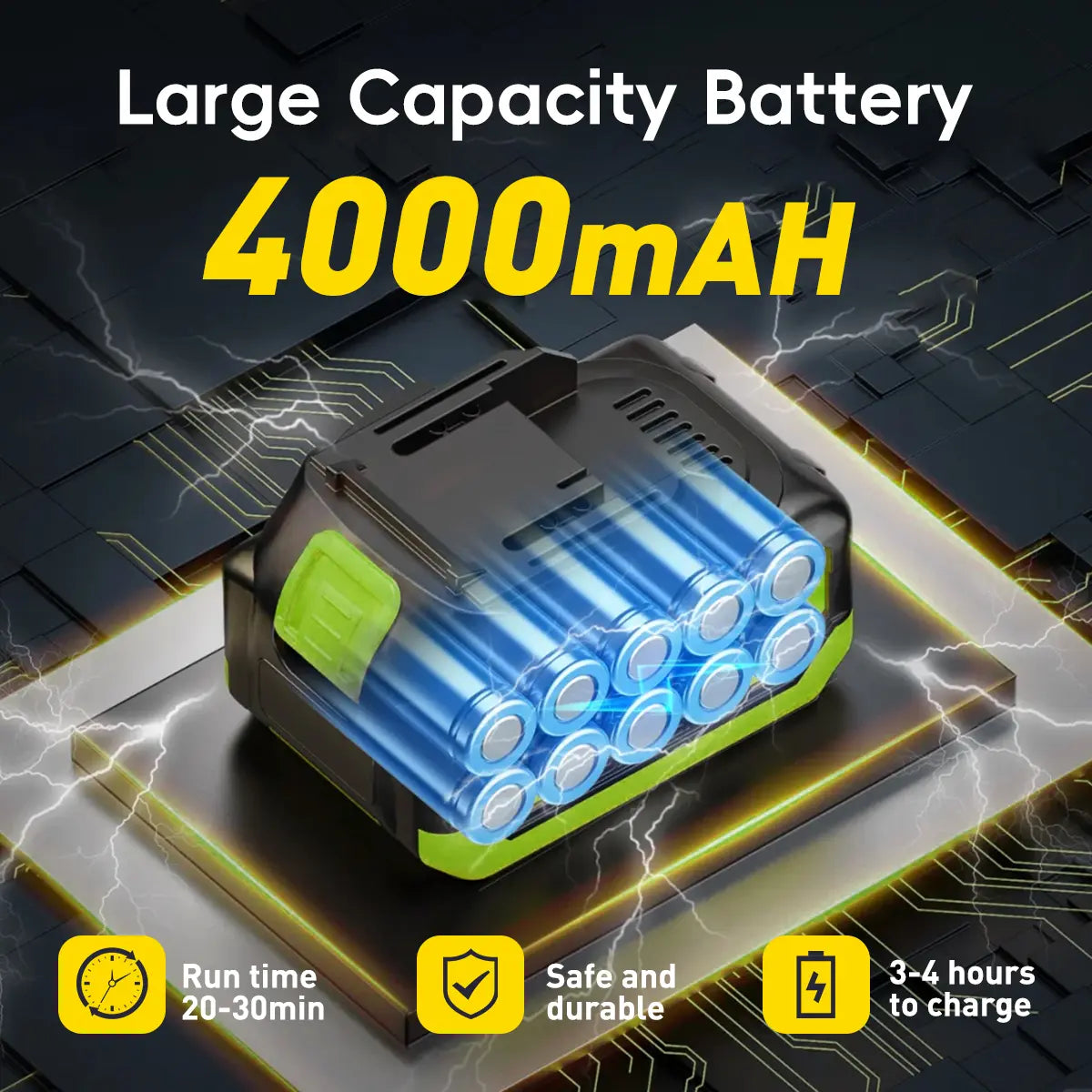 【Dealsforyoudays】Seese Cordless Pressure Washer and Single Port Charger Base, Bottle Portable Washer for Car,Home Cleaning & Garden Watering Fathersdaygift