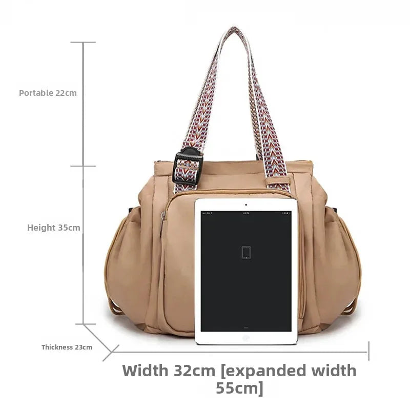 Versatile 3-In-1 Mommy Bag: Stylish Baby Diaper Bags, Women’s Tote Backpack & Travel Duffel for Every Adventure