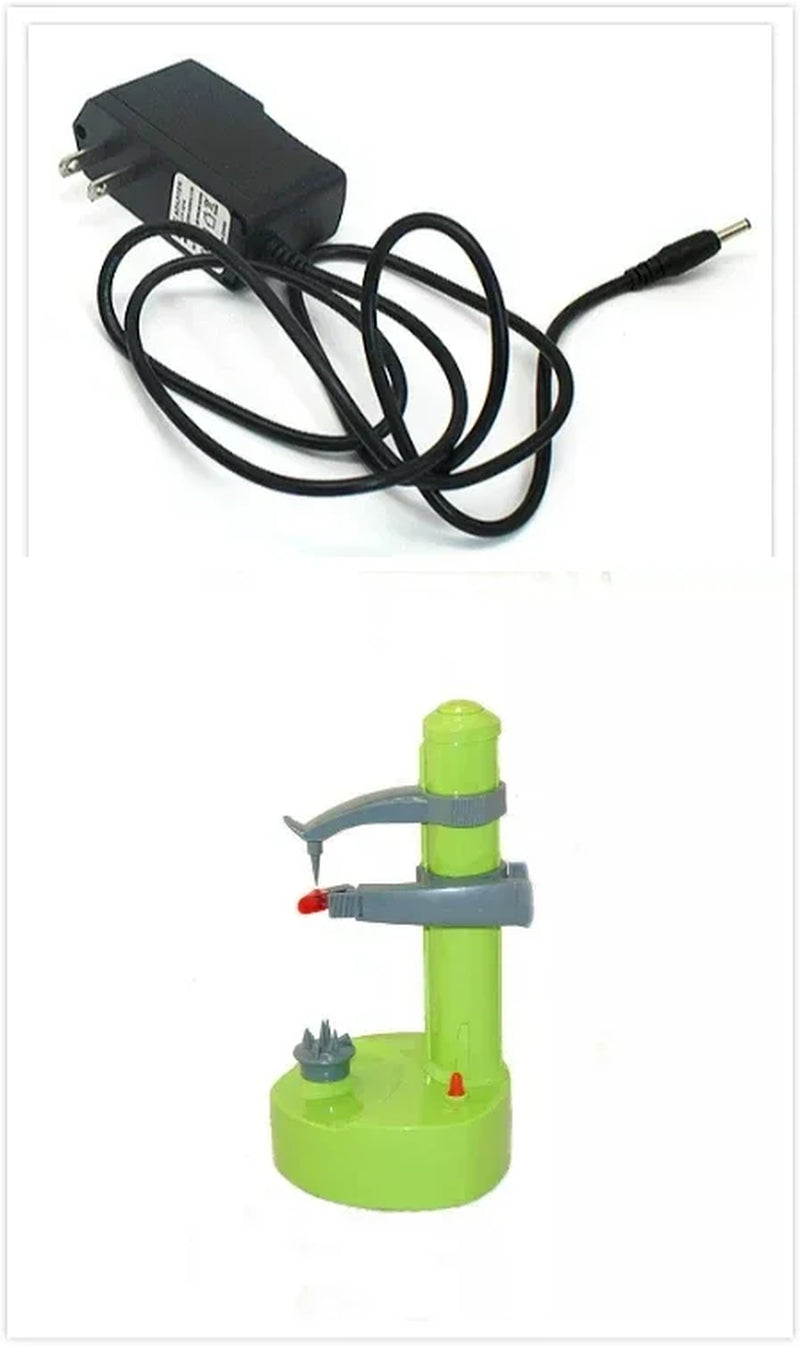 Effortless Peeling with the Multifunction Stainless Steel Electric Peeler - Includes Three Spare Blades for Perfectly Peeled Fruits and Vegetables