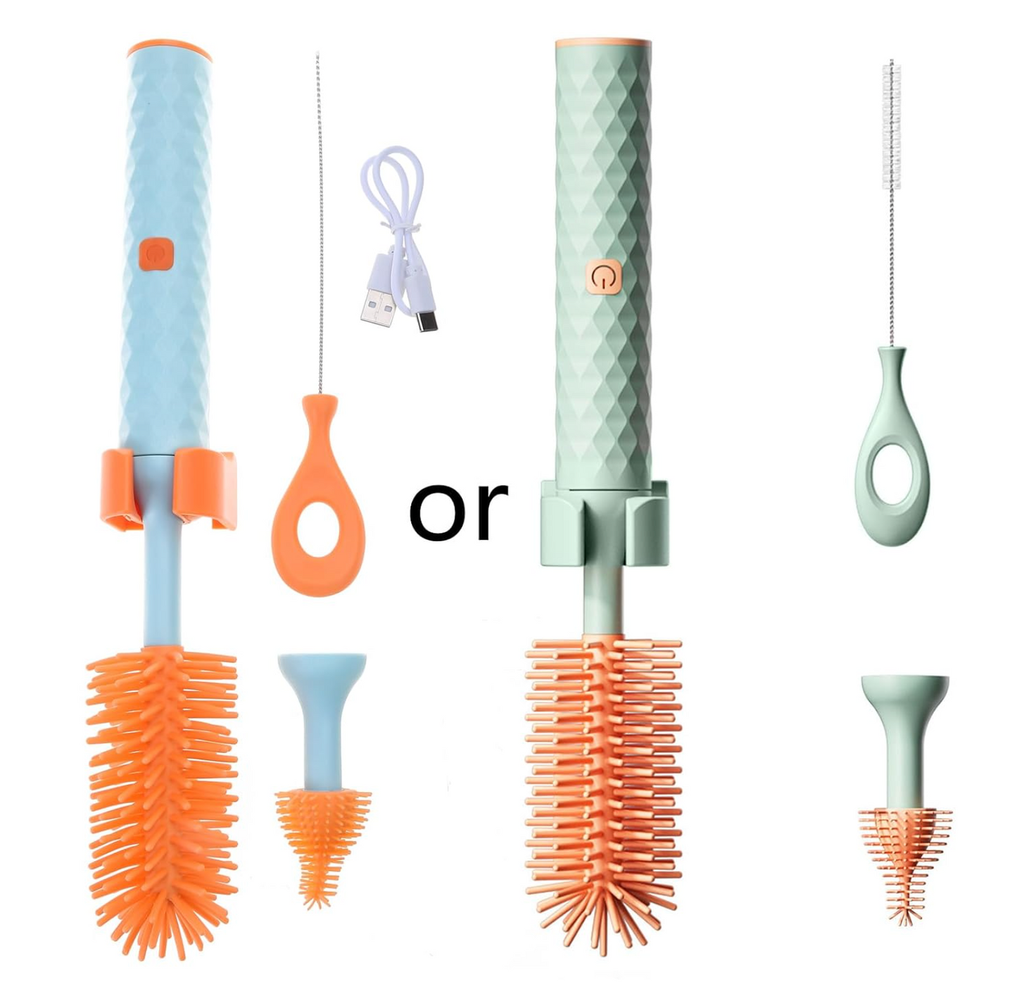 HaloClean™ Electric Bottle Brush
