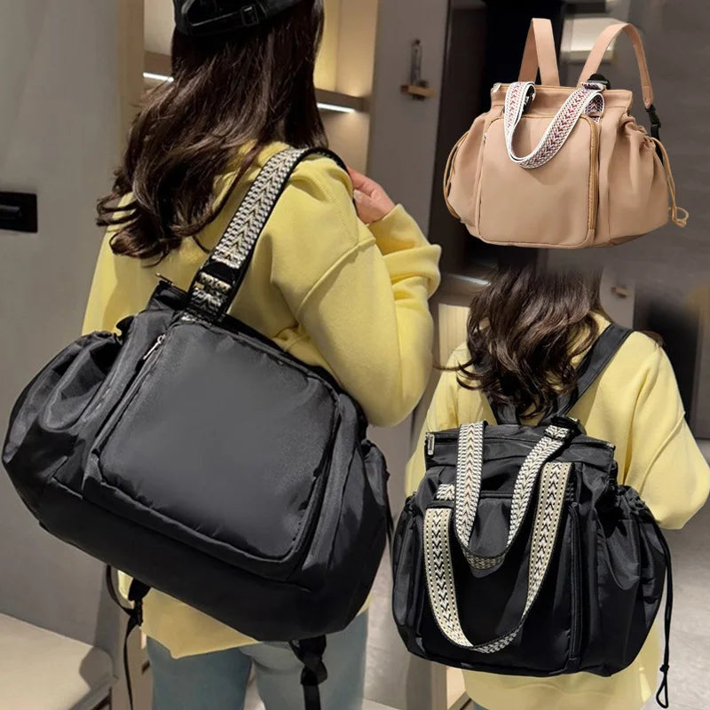 Versatile 3-In-1 Mommy Bag: Stylish Baby Diaper Bags, Women’s Tote Backpack & Travel Duffel for Every Adventure